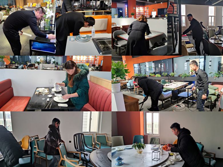 20230103/63b3a744dd028.jpg 博菲克業務部人員打掃展廳衛生.jpg