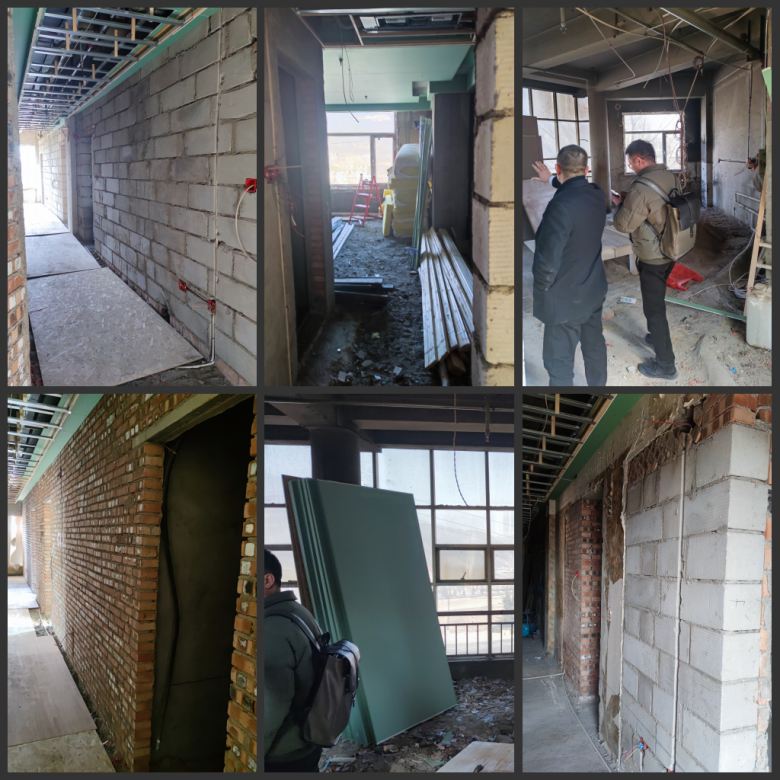 20230201/63da8bd90698b.jpg 博菲克設計師抵達平涼酒店查看裝修現場.jpg